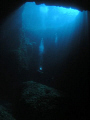   Blue Hole Gozo. Olympus 5060wzInon UWL 100f7.11160 secISO 200 Gozo f7.1 f71 f7 1/160 1160 160  